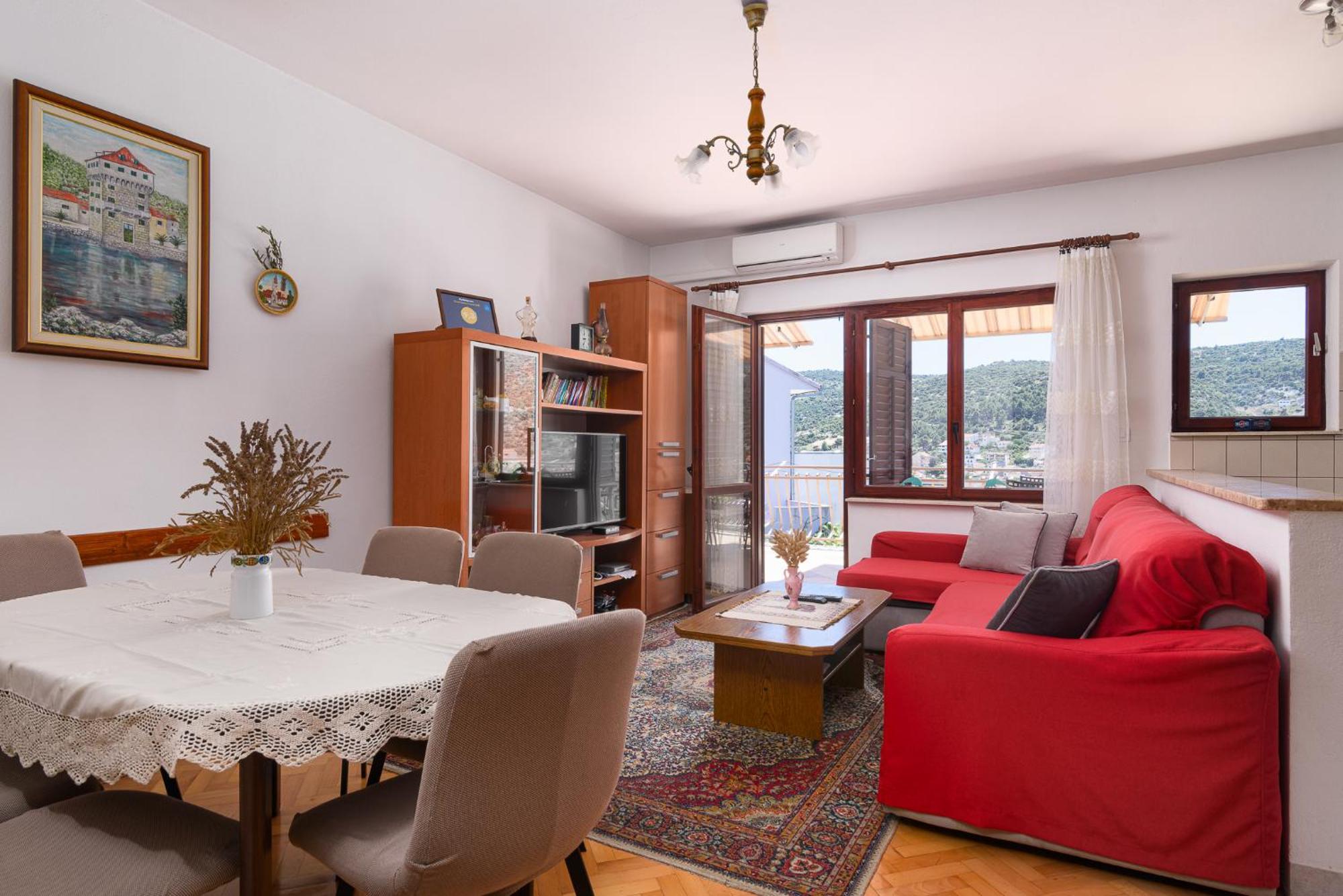 Apartment "Turista" Marina Dış mekan fotoğraf